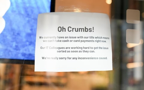 Greggs stores unable to accept payments due to IT issue