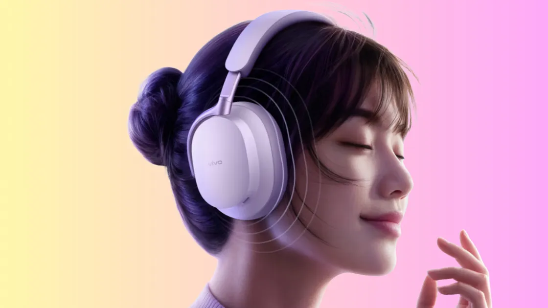 Vivo Launches Its First Over-Ear ANC Headphones With 75-Hour Battery Life and 58dB Noise Cancellation
