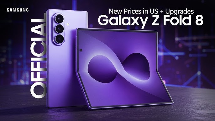 Samsung Galaxy Z Fold 8 Leak Reveals Lightweight Design, Improved Display Crease, and Possible Sale Date