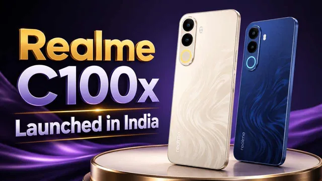 Realme C100x Launched in India With 8,000mAh Battery and 120Hz Display: Price, Features, and Specifications
