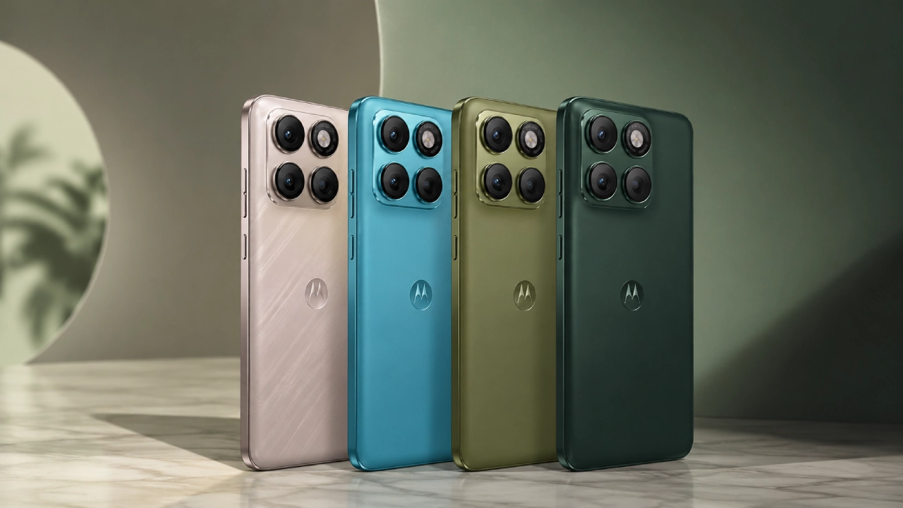 Motorola Edge 70 Neo Leaked Renders Hint at 200MP Camera and Four Colour Options